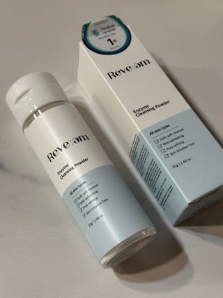 나우 [리브엠] 화해 1등 클렌징 파우더! 모공&피지 말끔순삭 — 5점을 준 리뷰어가 2025년 4월 올린 사용 사진