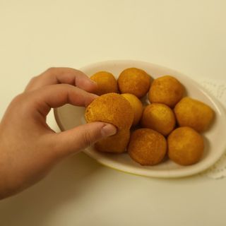 가치식탁 리얼쫀득치즈볼 — 5점을 준 리뷰어가 2021년 2월 올린 사용 사진