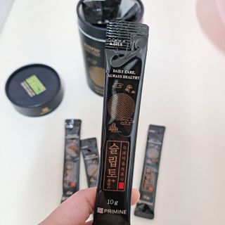 프리마인 자체 기업부설 연구소에서 찾아낸 건강한 수면의 비밀.  슬립토 플러스 30포 — 5점을 준 리뷰어가 2022년 5월 올린 사용 사진