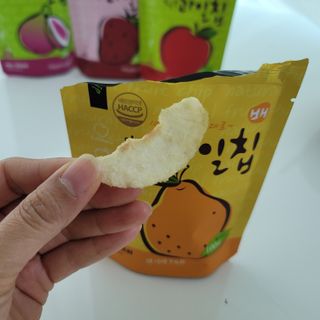 아비삭과일칩 5종 /딸기,사과,배,귤,무화과 5종 — 2.5점을 준 리뷰어가 2021년 4월 올린 사용 사진