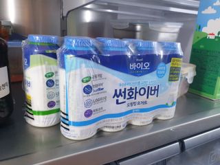 LIVE 매일바이오 썬화이버 드링킹 요거트 — 5점을 준 리뷰어가 2022년 8월 올린 사용 사진
