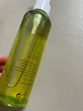 스킨큐어 산다화 순한 클렌징 동백 오일 200ml — 5점을 준 리뷰어가 2023년 3월 올린 사용 사진