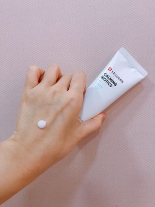 리더스코스메틱 리더스 카밍 바이오틱스 크림 마스크 — 5점을 준 리뷰어가 2021년 3월 올린 사용 사진