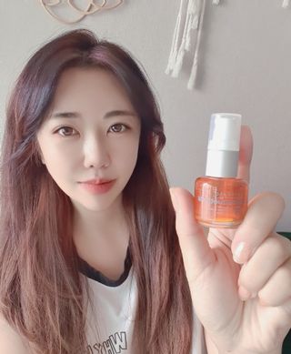 유니베르소 로즈힙 오일 15ml — 5점을 준 리뷰어가 2021년 8월 올린 사용 사진