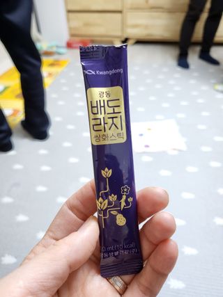 광동생활건강 나우 [광동] 배도라지 쌍화스틱 10mL x 100포 — 5점을 준 리뷰어가 2023년 1월 올린 사용 사진