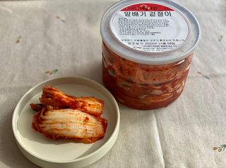 셰프애찬 알배기 겉절이 김치 1kg — 5점을 준 리뷰어가 2022년 11월 올린 사용 사진