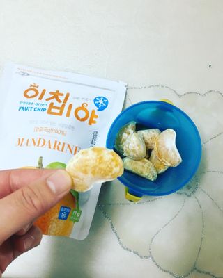 동결건조 과일칩 이치비야 4종 set — 5점을 준 리뷰어가 2021년 9월 올린 사용 사진