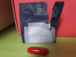 데어베어 [알쓰구원템] 숙취링거 성분을 담은 코드디 10개입 — 5점을 준 리뷰어가 2022년 5월 올린 사용 사진