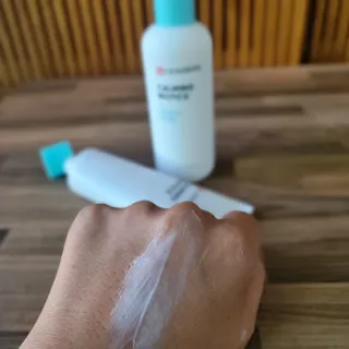 리더스코스메틱 리더스 카밍 바이오틱스 #1등 진정 기획세트 [에센스 워터150ml + 크림 마스크80ml] — 4점을 준 리뷰어가 2022년 8월 올린 사용 사진