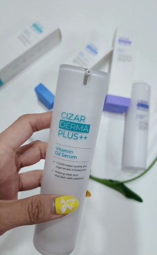 시자르 더마 플러스 오일 세럼, 리페어 크림, 톤업 크림 세트 — 5점을 준 리뷰어가 2023년 9월 올린 사용 사진