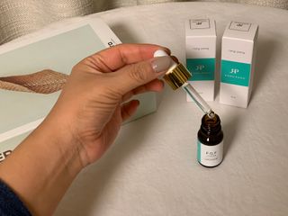 랑팡 EGF+FGF 10ppm 리포좀 앰플 원액 10ml — 4점을 준 리뷰어가 2021년 11월 올린 사용 사진