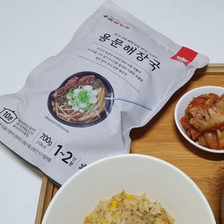 요리반상회 용문해장국 2팩 + 뚝배기 1개 — 5점을 준 리뷰어가 2021년 3월 올린 사용 사진