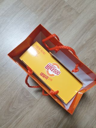 광동제약 [광동] 비타500데일리스틱 70포X2개 + 뚱랑이엽서 + 쇼핑백 증정 — 5점을 준 리뷰어가 2022년 1월 올린 사용 사진