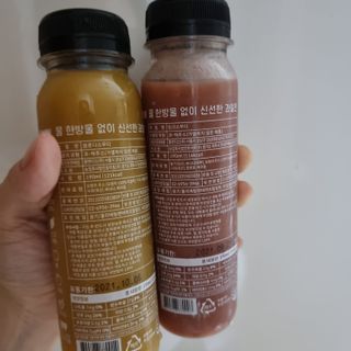 BLENDY'S 핑크 스무디+블론디 스무디 — 5점을 준 리뷰어가 2021년 9월 올린 사용 사진