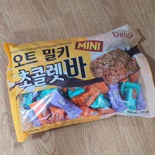 델리스 오트 밀키 초콜릿 바 — 5점을 준 리뷰어가 2022년 2월 올린 사용 사진