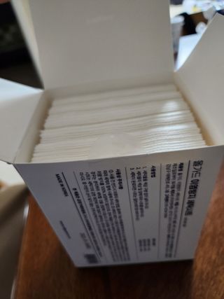 [올가드] 이염방지 세탁시트(100매입) 1BOX — 5점을 준 리뷰어가 2023년 2월 올린 사용 사진