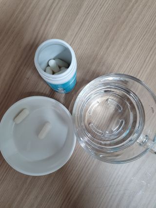 메디타민 인체유래 비피더스 포스트 프로바이오틱스 — 5점을 준 리뷰어가 2021년 5월 올린 사용 사진