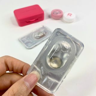 [렌즈타운] 카카오프렌즈 렌즈 — 5점을 준 리뷰어가 2021년 4월 올린 사용 사진