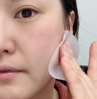 랑벨 랑바이오 블랙 시카 퀵 패드 100매 (3초 쿨링/3분 흡수, 블랙비 프로폴리스/시카 4종 함유, 대용량) — 4.5점을 준 리뷰어가 2022년 4월 올린 사용 사진