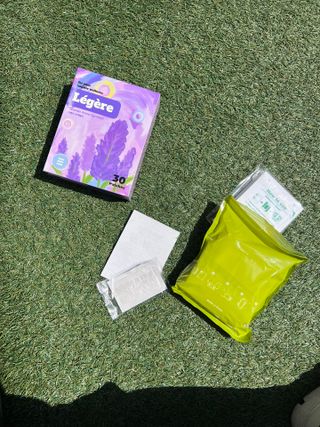 [레제르] 아로마 수액패치 발패치 30매입 -라벤더향/유칼립투스향/대나무향 — 5점을 준 리뷰어가 2022년 4월 올린 사용 사진