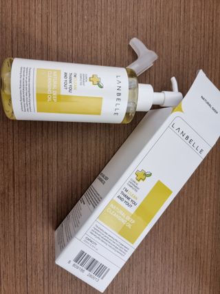 랑벨 내츄럴 딥 클렌징 오일 200ml (저자극 약산성 천연 클렌징) — 5점을 준 리뷰어가 2022년 5월 올린 사용 사진