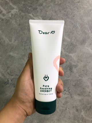 디어비 퓨어 수딩 샤벳 — 3점을 준 리뷰어가 2021년 8월 올린 사용 사진