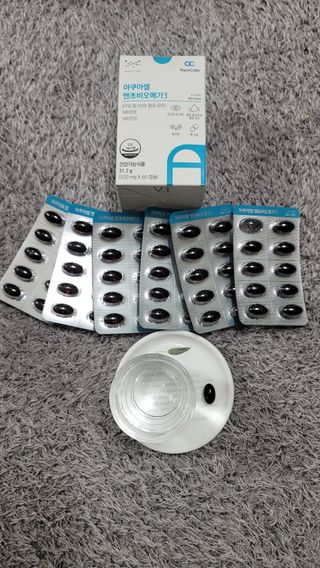 메디포스트 모비타 아쿠아셀 엔초비오메가3 60캡슐 — 5점을 준 리뷰어가 2022년 12월 올린 사용 사진