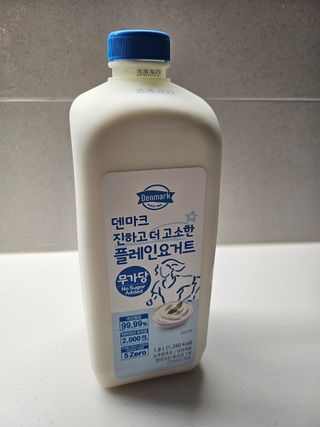 프리_[덴마크] 진하고 더 고소한 플레인 요거트 1.8L — 4점을 준 리뷰어가 2025년 5월 올린 사용 사진