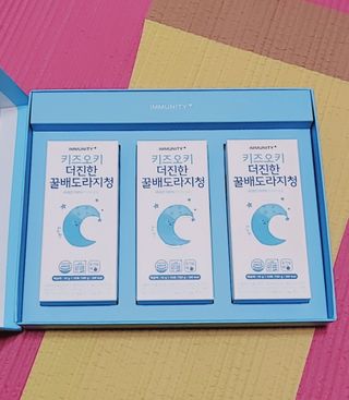 [이뮤니티플러스]우리아이 면역오키, 건강오키 _ 키즈오키 더진한꿀배도라지청 10포 1box — 5점을 준 리뷰어가 2022년 5월 올린 사용 사진