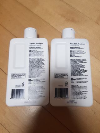 트리플에스 탈모 샴푸 275ml + 실크 트리트먼트 275ml — 5점을 준 리뷰어가 2021년 2월 올린 사용 사진