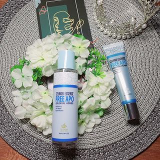 조아산코스메틱 승비 에센스 프리아포 오리엔탈 허브 크림 + 승비 에센스 프리아포 오리엔탈 허브 스킨 SET — 5점을 준 리뷰어가 2022년 5월 올린 사용 사진
