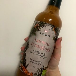 H365 [Kaskein Luomutyrniglögi] 핀란드 전통 무알콜 멀드와인 시벅톤 글로기 — 5점을 준 리뷰어가 2021년 4월 올린 사용 사진