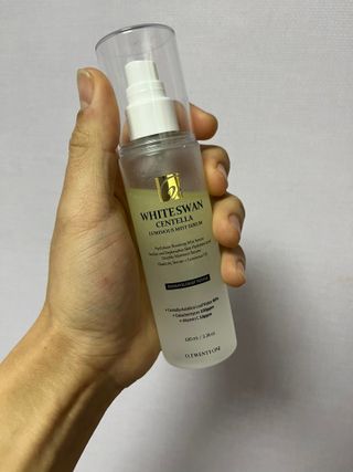 오투에니원 화이트스완 센텔라 루미너스 미스트 세럼 100ml — 5점을 준 리뷰어가 2023년 2월 올린 사용 사진