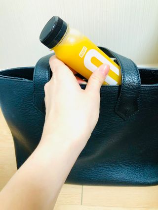 BLENDY'S 핑크 스무디+블론디 스무디 — 5점을 준 리뷰어가 2021년 12월 올린 사용 사진