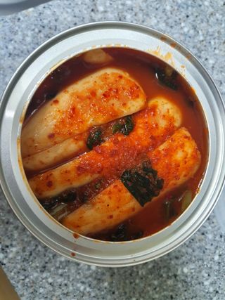 셰프애찬 알타리김치 총각김치 1kg — 5점을 준 리뷰어가 2022년 10월 올린 사용 사진