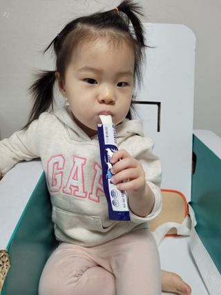 키즈텐플러스 연세 키즈텐 플러스 1개월 — 5점을 준 리뷰어가 2021년 4월 올린 사용 사진