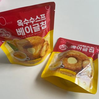 딜라이트 프로젝트 오뚜기스프 베이글칩 2종 — 5점을 준 리뷰어가 2021년 8월 올린 사용 사진