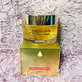 아이앤립 / EYENLIP 아이앤립 24K 골드 N 펩타이드 앰플 크림 — 4.5점을 준 리뷰어가 2021년 3월 올린 사용 사진