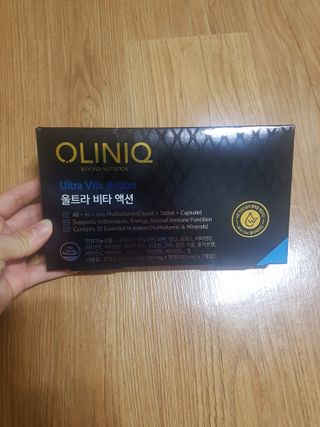 올리닉 울트라비타액션 — 5점을 준 리뷰어가 2021년 10월 올린 사용 사진