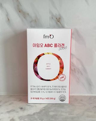 아임오 ABC 콜라겐 젤리 14포 — 5점을 준 리뷰어가 2021년 7월 올린 사용 사진