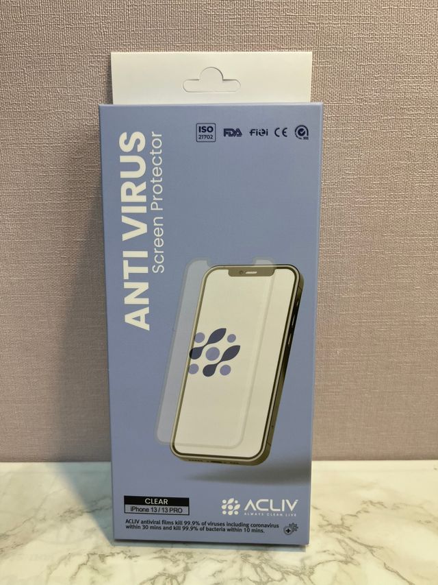 아클리브 Premium 항균 항바이러스 액정 보호필름(iPhone) 리뷰 사진