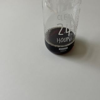 클린24시간 1BOX(5포) + 전용보틀(500ml) — 5점을 준 리뷰어가 2022년 7월 올린 사용 사진
