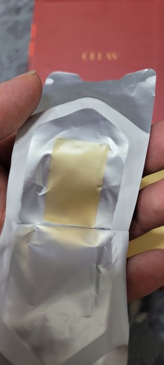 프리마인 귀족의 콜라겐, 92배 흡수율. 럭셔리 프리미엄 셀라브 콜라겐필름 30매 — 4점을 준 리뷰어가 2021년 10월 올린 사용 사진