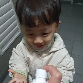 셀바이져 항균 스프레이 핸드워시 + 키즈세정제 SET — 5점을 준 리뷰어가 2021년 3월 올린 사용 사진