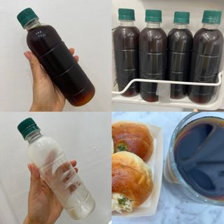 무라벨 바리스타룰스 디카페인 아메리카노 — 5점을 준 리뷰어가 2024년 4월 올린 사용 사진
