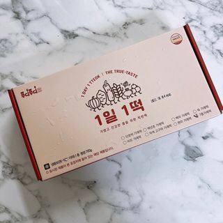 [푸디푸디] 1일1떡!  가래떡 낱개포장 아침식사 식사대용! 7종 세트 혼합 (1BOX=14개입) — 5점을 준 리뷰어가 2022년 4월 올린 사용 사진