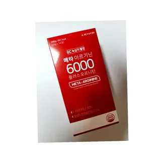 메타아르기닌 GC녹십자웰빙 메타 아르기닌 6000 플러스 오르니틴 — 4점을 준 리뷰어가 2022년 6월 올린 사용 사진