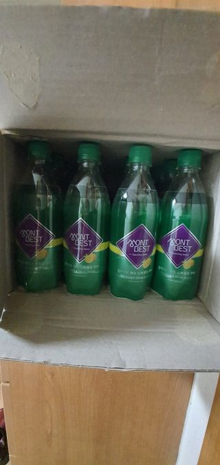 몽베스트 Montbest with Sparkling water Lemon OR Lime 20병(랜덤) — 5점을 준 리뷰어가 2021년 10월 올린 사용 사진