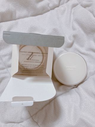 세렌디뷰티 퍼펙트 에어리 래디언스 쿠션 — 4점을 준 리뷰어가 2022년 1월 올린 사용 사진
