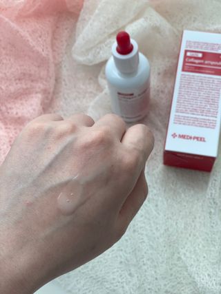 메디필 레드 락토 콜라겐 앰플 — 5점을 준 리뷰어가 2021년 3월 올린 사용 사진